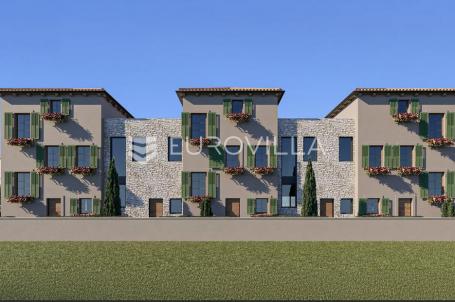 Istra, Poreč, NOVOGRADNJA, rustikalna kuća u nizu 155,87 M2
