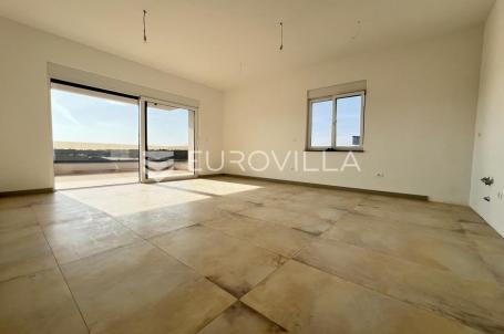 Istra, Banjole - trosoban stan u novogradnji, drugi kat, garaža, 120 m2 s otvorenim pogledom na more