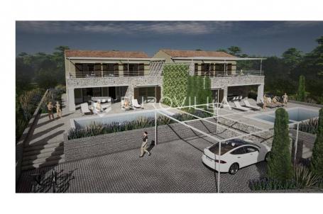 Istra, Marčana, dvojna kuća neto korisne površine od 180 m² u mirnom uređenom naselju