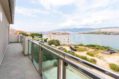 Pag, četverosoban penthouse S5 s neto korisnom površinom od 160 m², uz more NOVOGRADNJA