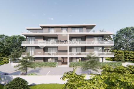 Primošten, NOVOGRADNJA, stan s pogledom na more, drugi red do mora, 84,74 m²