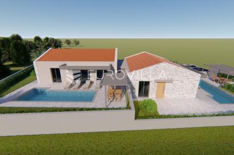Istra, Poreč, Moderna prizemnica s bazenom, novogradnja