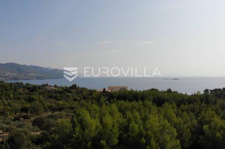 Pelješac, Orebić, građevinsko zemljište 1791 m² s pogledom na more