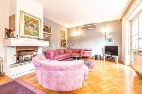 Zagreb, Ribnjak, uređen četverosoban stan s neto korisnom površinom od 144,2 m²