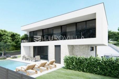 Valtura, moderna samostojeća kuća s neto korisnom površinom od 166 m² oznake C okružena zelenilom