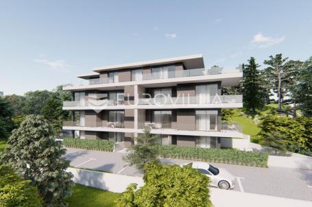 Primošten, NOVOGRADNJA, stan s pogledom na more, drugi red do mora, 86,63 m²