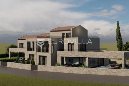Vižinada, Brig, građevinsko zemljište s projektom i ishodovanom građevinskom dozvolom