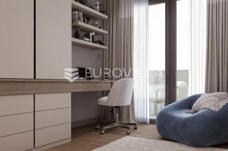 Rijeka, Kantrida, luksuzan četverosoban stan NKP 141 m2 u novogradnji