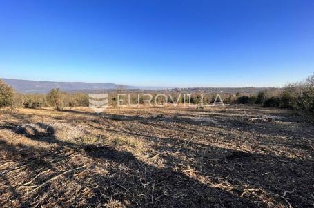 Istra, Rakalj - prekrasna građevinska parcela 1005 m2 s pogledom na more 