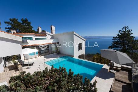 Opatija, Veprinac, jedinstvena vila s infinity bazenom i nevjerojatnim pogledom na Kvarner