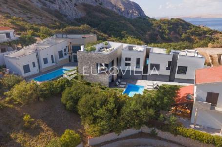 Pag, Bošana, NOVOGRADNJA, luksuzna villa na jedinstvenoj lokaciji