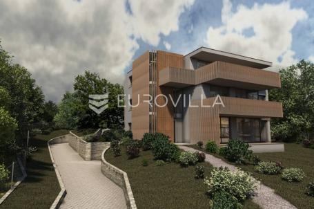 Zagreb, Kozarčeva - zemljište 1.580m2 za obiteljsku vilu 500m2 BRP 