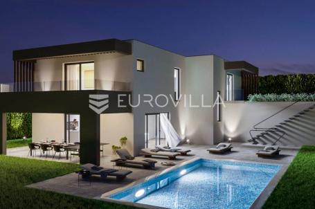 Istra, Zartinj, atraktivna vila 220m2 sa bazenom novogradnja