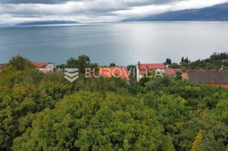Rijeka, Bivio, građevinsko zemljište 1510 m2, pogled na more