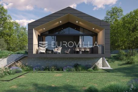 Istra, Kuhari, moderan dom na 2.766m2 zemljišta- Sistem 