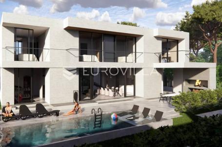 Zadar okolica, Luksuzna villa s bazenom i pogledom na more, Novogradnja
