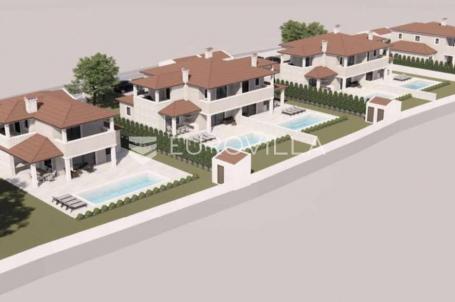 Istra, Premantura, kompleks kuća 200 m od plaže
