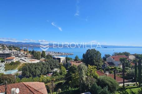 Ičići, najam, luksuzan, stan 200 m od mora, pogled na Kvarner