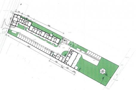 Baranja, Kopačevo, zemljište 3494 m2 s građ. dozvolom za apartmanski kompleks