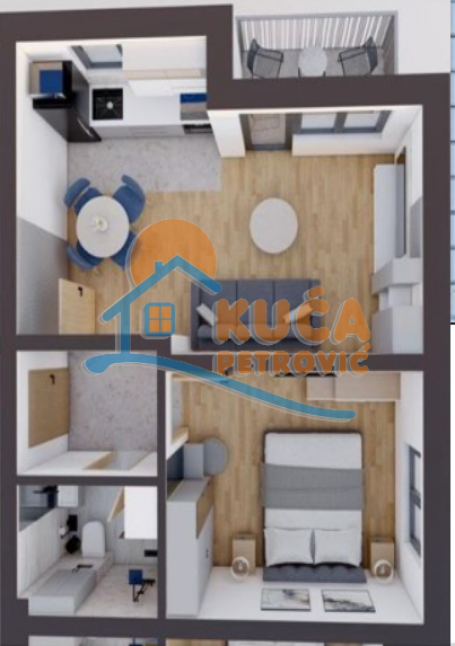 Novogradnja u Sokobanji, 1.5, 37.22 m2