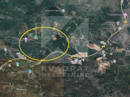 Prodaja, Zemljište, Podgorica, Gornji Kokoti, 9772m2