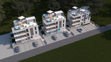 Vir 50m do mora, luksuzni apartman S2 ekskluzivna lokacija