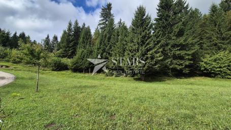 Gorski kotar, Tršće - građevinski teren 1000 m2 sa glavnim projektom