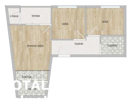 NOVI SAD - SOCIJALNO - 59.00 m2