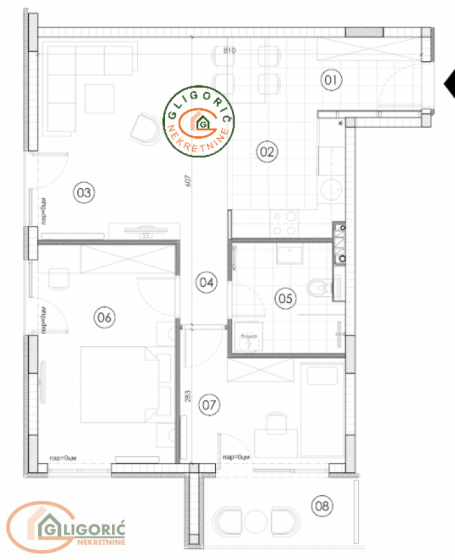 Novogradnja Ledine - Expo Residence - Odlična Investicija