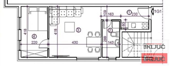 ADICE, 36m2, Jednoiposoban, Izgradnja