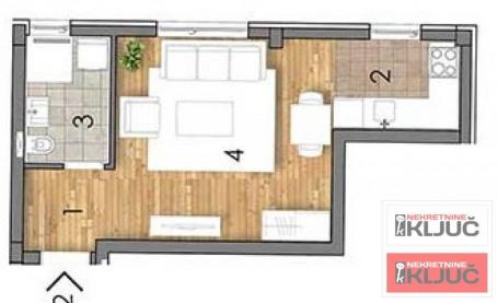TELEP, 30m2, Jednosoban sa pdv, Izgradnja