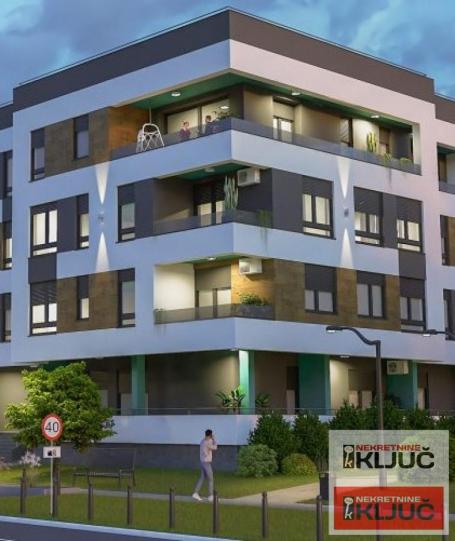 SREMSKA KAMENICA, 59m2, Trosoban sa pdv, Moderan kompleks