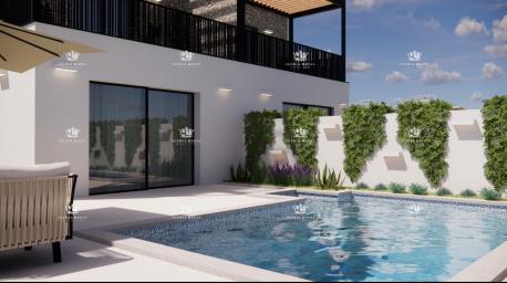 Umag, Valica, luksuzni duplex sa bazenom 143 m2, 3SS+DB