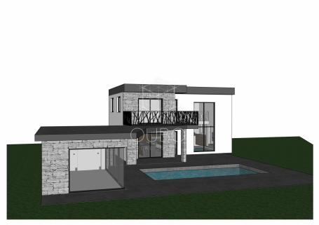 Zemljište 1236m2, dozvola za gradnju, Brtonigla, Istra