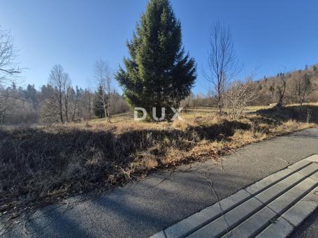 GORSKI KOTAR, FUŽINE - građevinsko zemljište 1331 m2 - prilika za ulaganje!