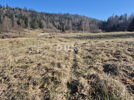 GORSKI KOTAR, FUŽINE - građevinsko zemljište 1297 m2 - investicijska prilika!