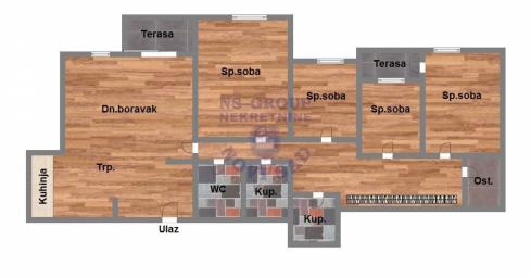 Predstavljamo Vam fantastičan porodičan petosoban stan na Salajci! 