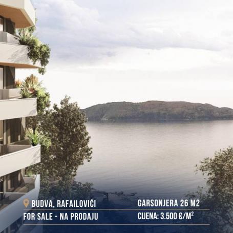 Stan 27 m² na Prodaju – Bečići, Budva