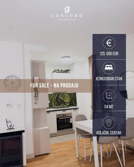 Stan 54 m² na Prodaju – Centar, Kolašin