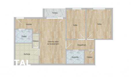 NOVI SAD - CENTAR - 65.00 m2