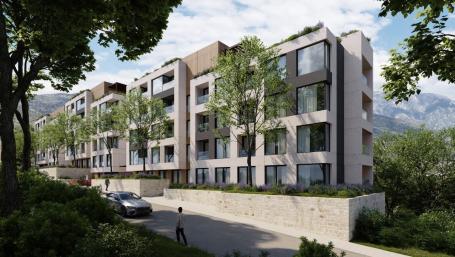 Jednosoban stan 41.39m² u novom kompleksu sa bazenom – Tivat, Mrčevac