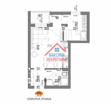 Prodaja, Stan, 30m2 , Telep