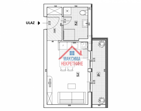 Prodaja, Garsonjera, 30m2 , Somborski bulevar