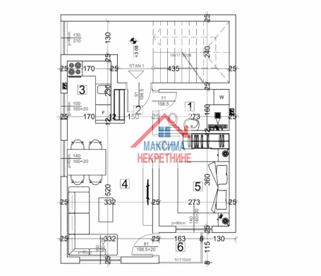 Prodaja, Stan, 40m2 , Adice