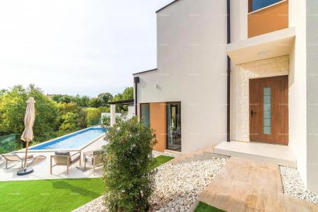 Haus Moderne Doppelhaushälfte mit Pool in der ruhigen Umgebung von Svetvinčenat, ideal für Urlaub od
