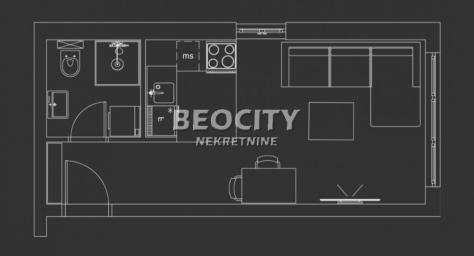 Novi Sad, Satelit, , 1.0, 24m2, 63600EUR