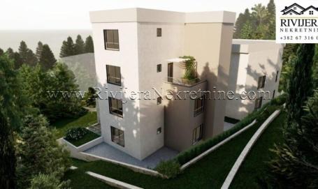 Zwei-Zimmer-Wohnung zum Verkauf im Bau in Donja Lastva Tivat