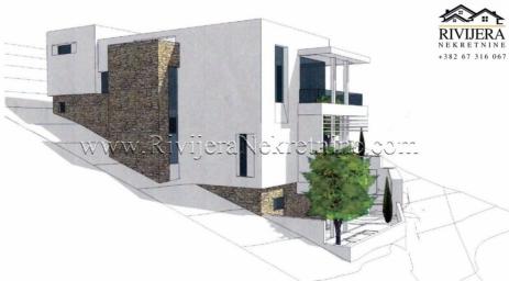 Urbanizovano zemljisite sa projektom za Vilu Morinj Kotor
