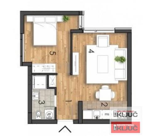 TELEP, 37m2, Dvosoban sa pdv, Renomiran investitor