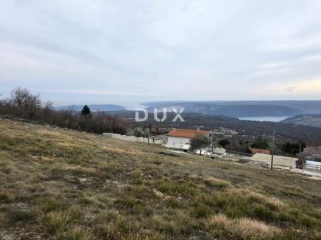 ISTRA, RABAC - Zemljište s pogledom na more i građevinskom dozvolom